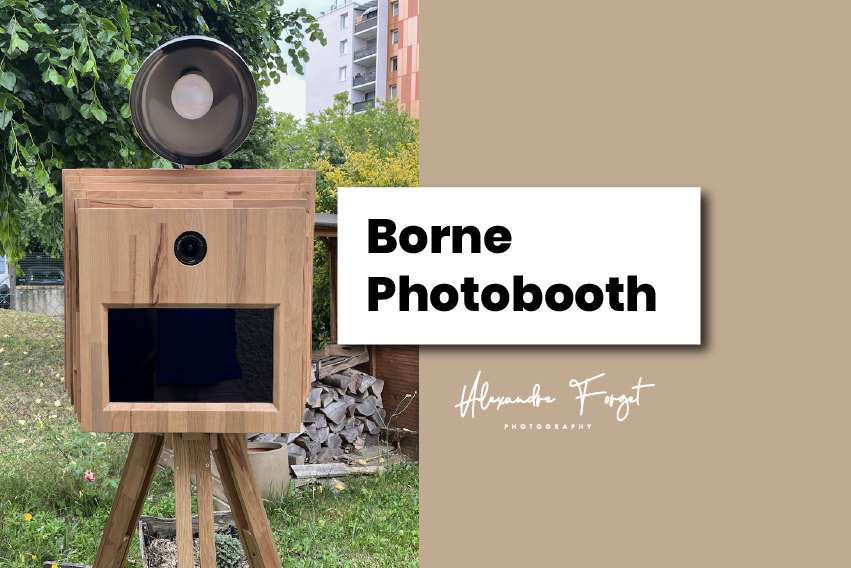 Votre borne photobooth à partir de 300EUR 📸